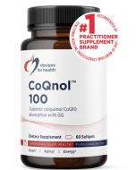 CoQnol (Ubiquinol) 100mg Designs for Health