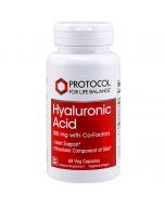 Hyaluronic Acid 100 mg with Co-Factors 60 vcaps Protocol For Life Balance