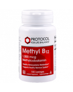 Methyl B12 1000mcg 100 loz Protocol For Life Balance 