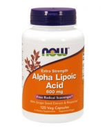 Alpha Lipoic Acid 600mg 120 vcaps by NOW Foods