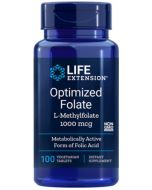 Optimized Folate 1000mcg 100 vtabs Life Extension