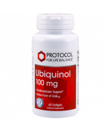 Ubiquinol 100mg 60 gels Protocol For Life Balance 