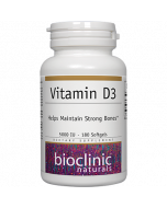 Vitamin D3 5000 IU Bioclinic Naturals